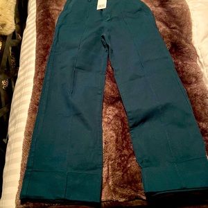 Urban outfitters green high waisted wide leg pants.